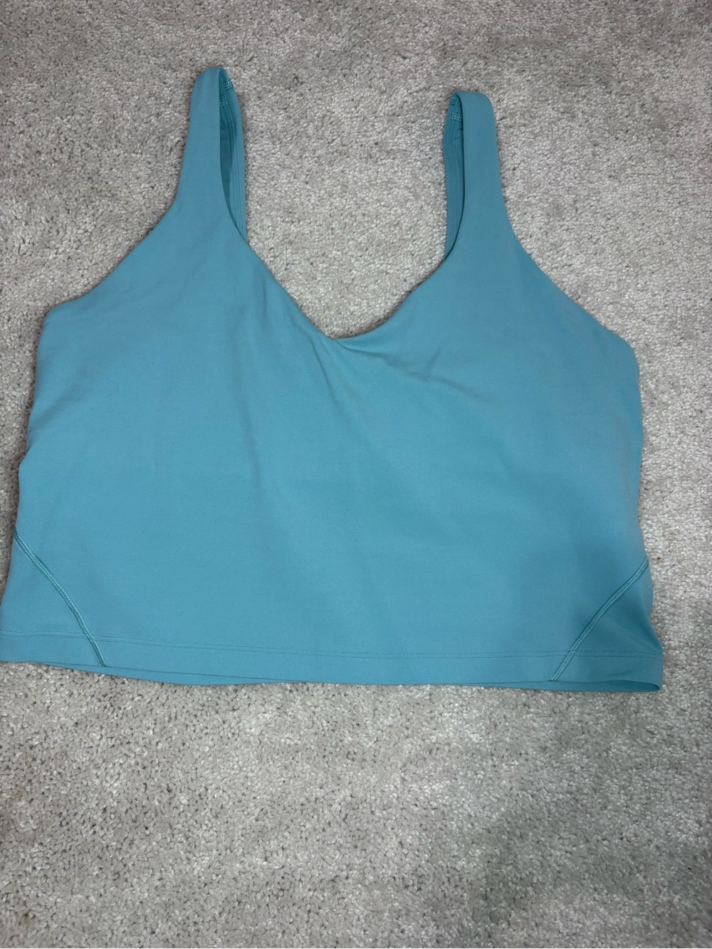 lululemon athletica Teal Scoop Support Sports Bralette